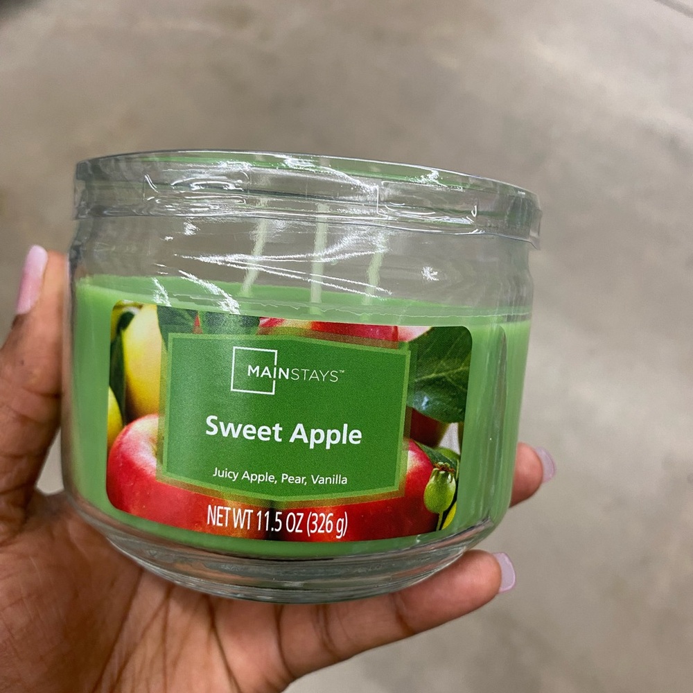 Mainstays Sweet Apple Candle